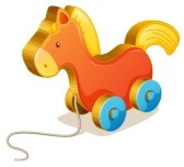 15028747-illustration-of-a-toy-horse-on-white